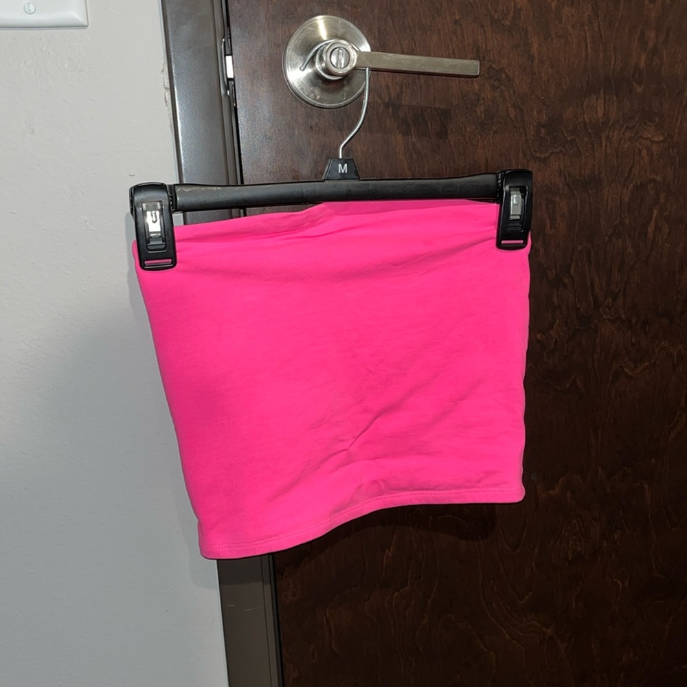 Hot Pink Garage Tube Top